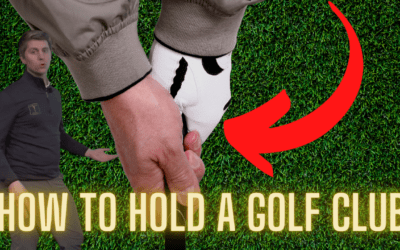 How to hold a golf club